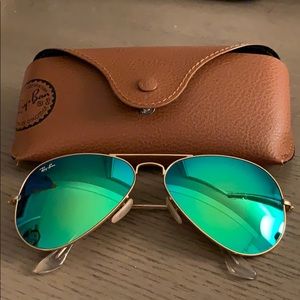 Ray Ban Aviator - Real - Brand new - color green